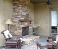 Outdoor Fireplace