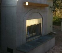 Outdoor Fireplace