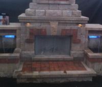 Outdoor Fireplace