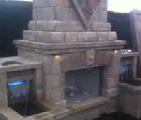 Outdoor Fireplace