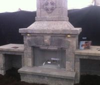 Outdoor Fireplace