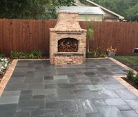 Outdoor Fireplace